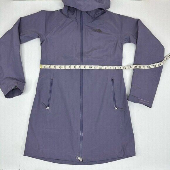 The North Face Women's Lunar Slate Dryzzle Futurelight Luxury Rain Jacket XS/C35 - Picture 14 of 16